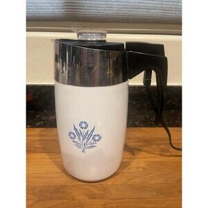 Corning Ware Blue Cornflower 10 cup percolator